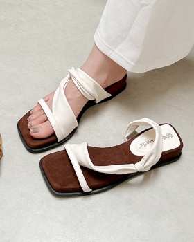 European style wear slippers autumn vacation sandals