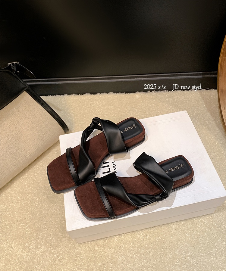 European style wear slippers autumn vacation sandals