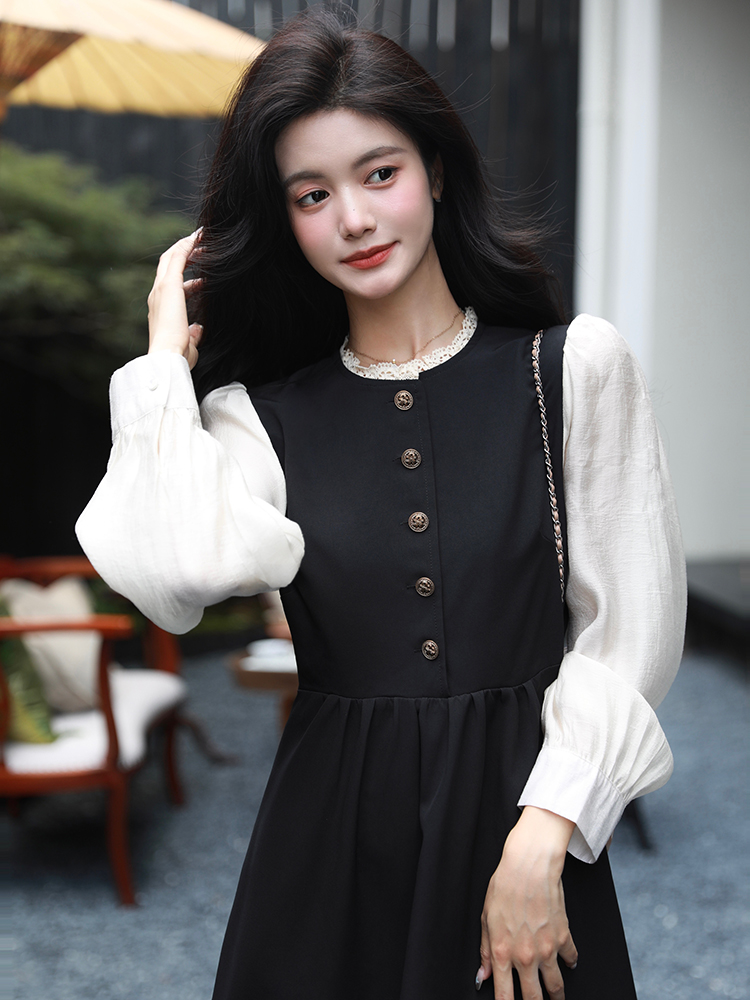 Long slim chanelstyle dress for women