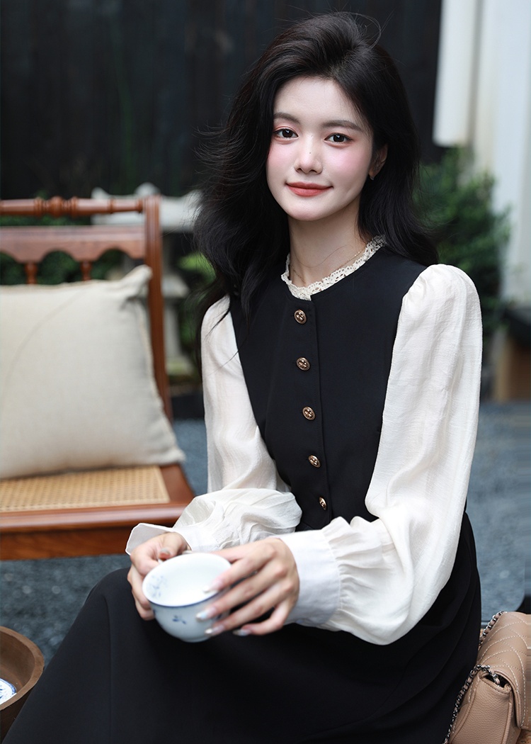 Long slim chanelstyle dress for women
