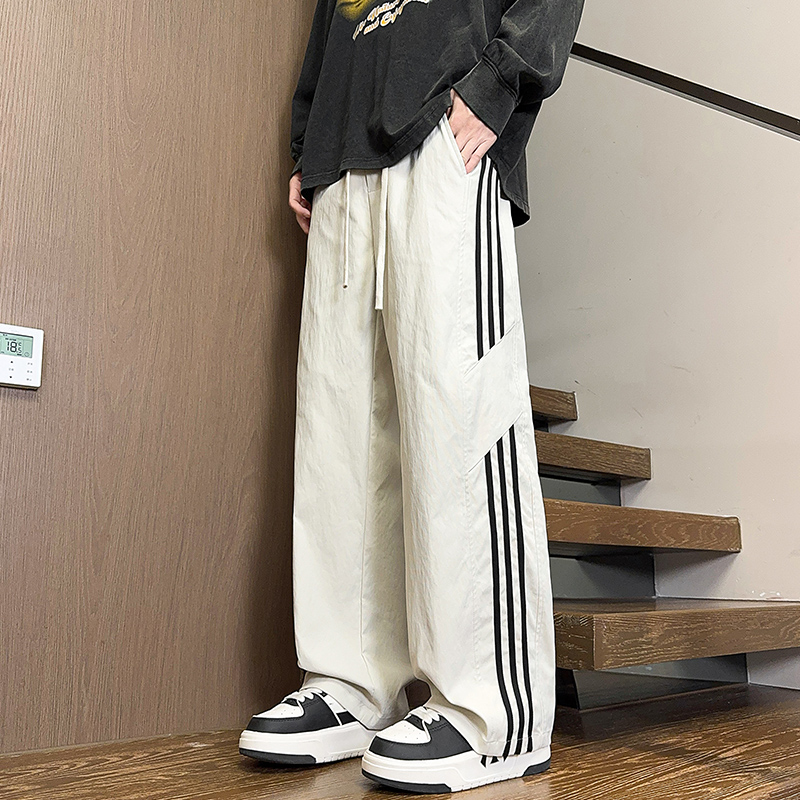 Straight sports long pants loose casual pants for men