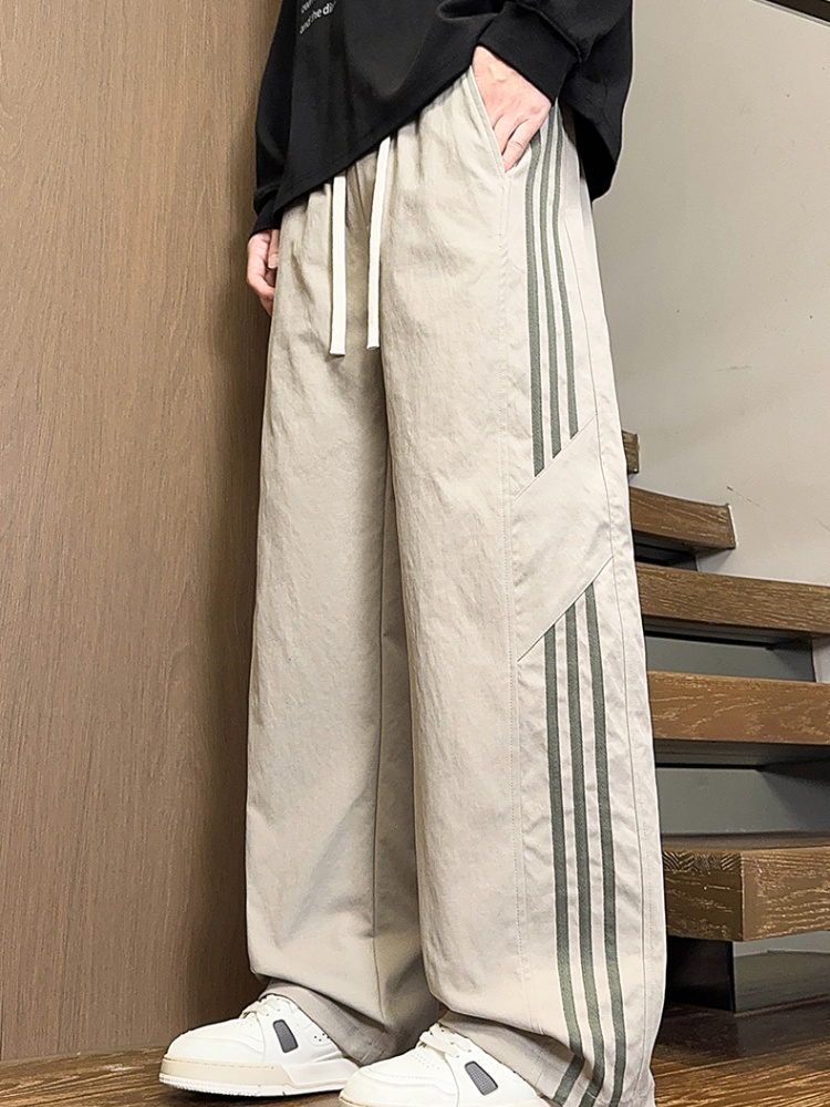 Straight sports long pants loose casual pants for men
