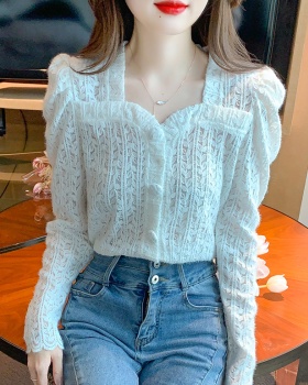 All-match autumn shirts Korean style bottoming shirt