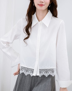 Long sleeve tops autumn shirt for women