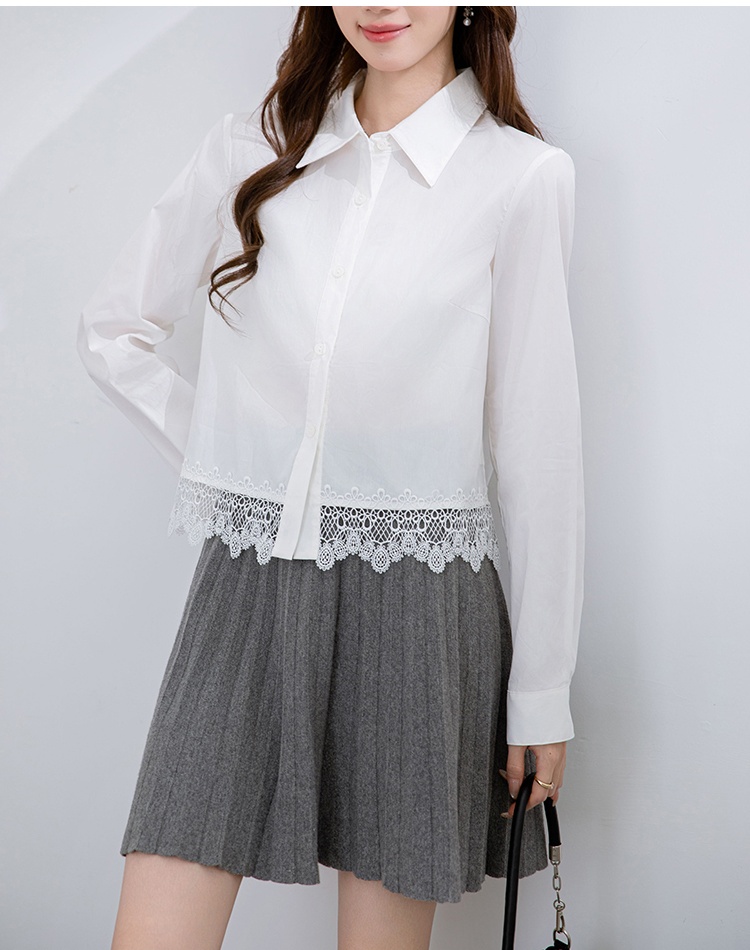 Long sleeve tops autumn shirt for women