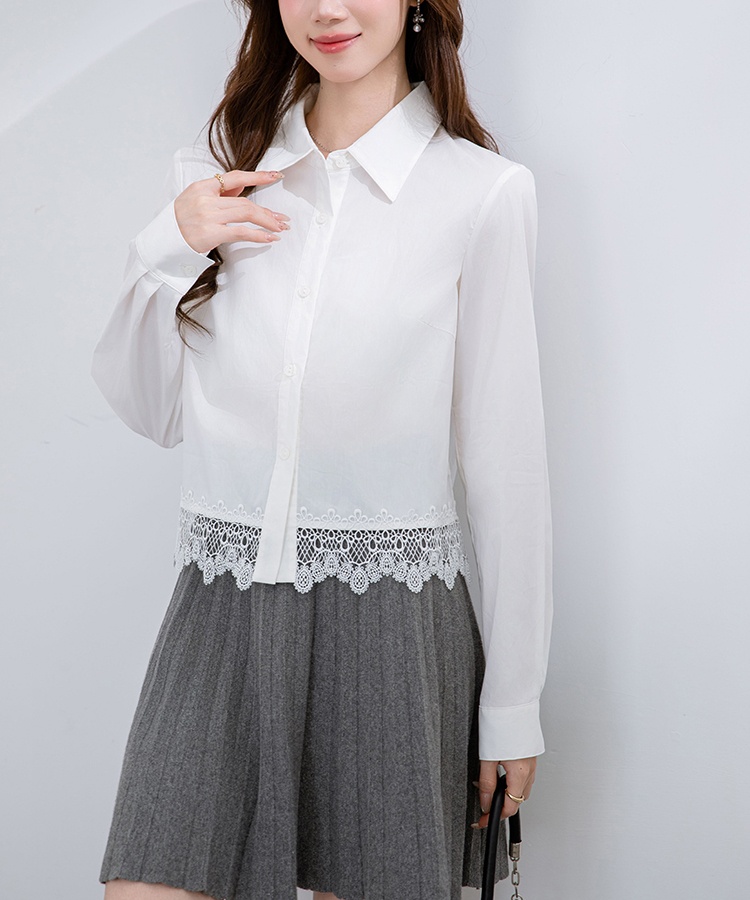 Long sleeve tops autumn shirt for women