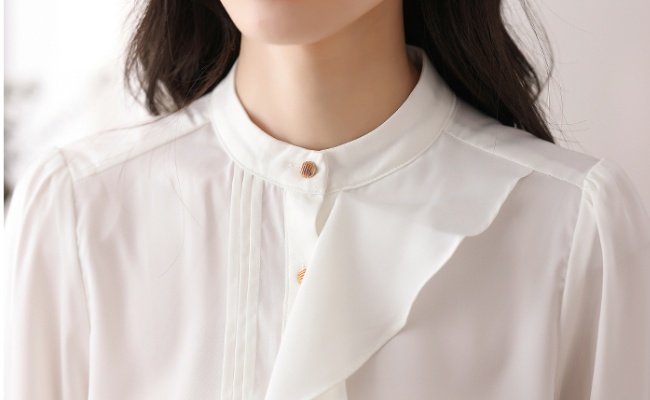 Round neck tops Western style shirt for women