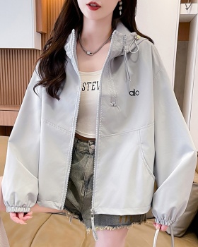 Autumn coat Western style technical jacket for women