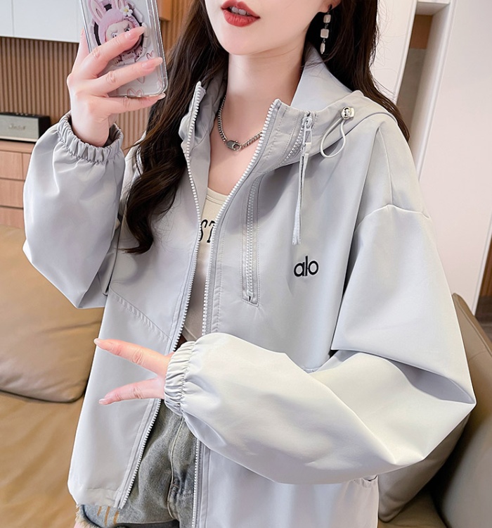 Autumn coat Western style technical jacket for women