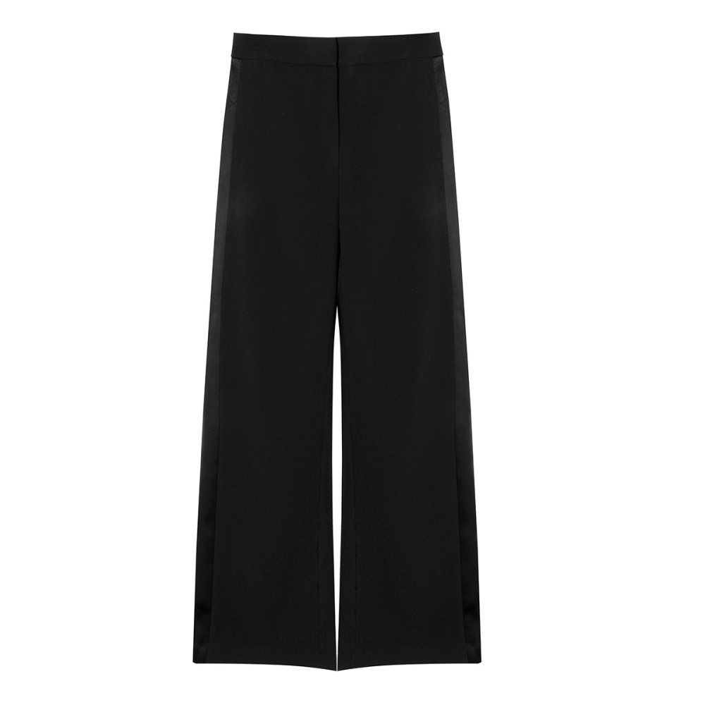 Spring belt cortical wide leg pants 2pcs set
