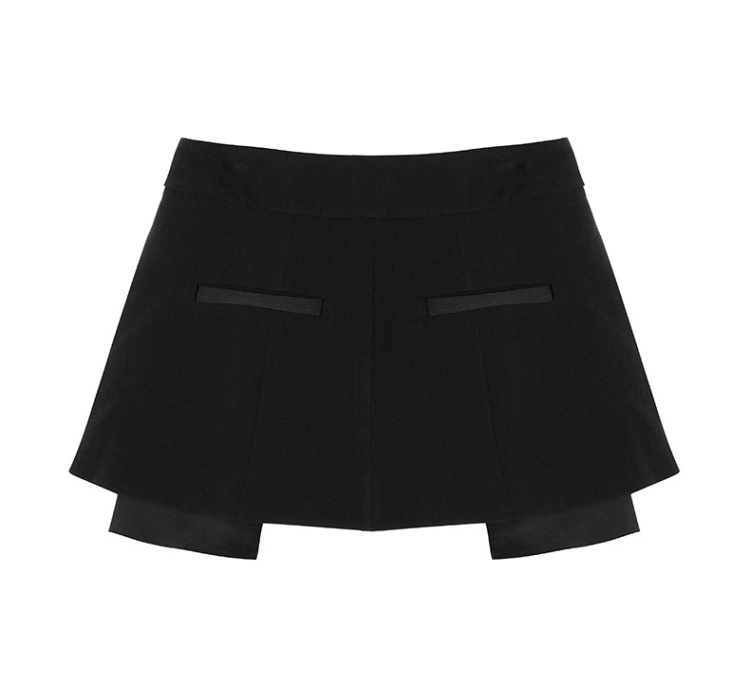 Spring belt cortical wide leg pants 2pcs set