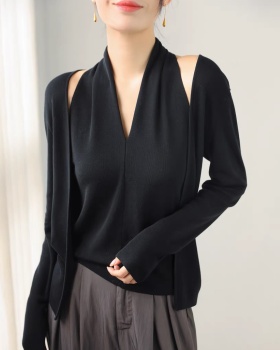 Halter thin coat spring and summer cardigan for women