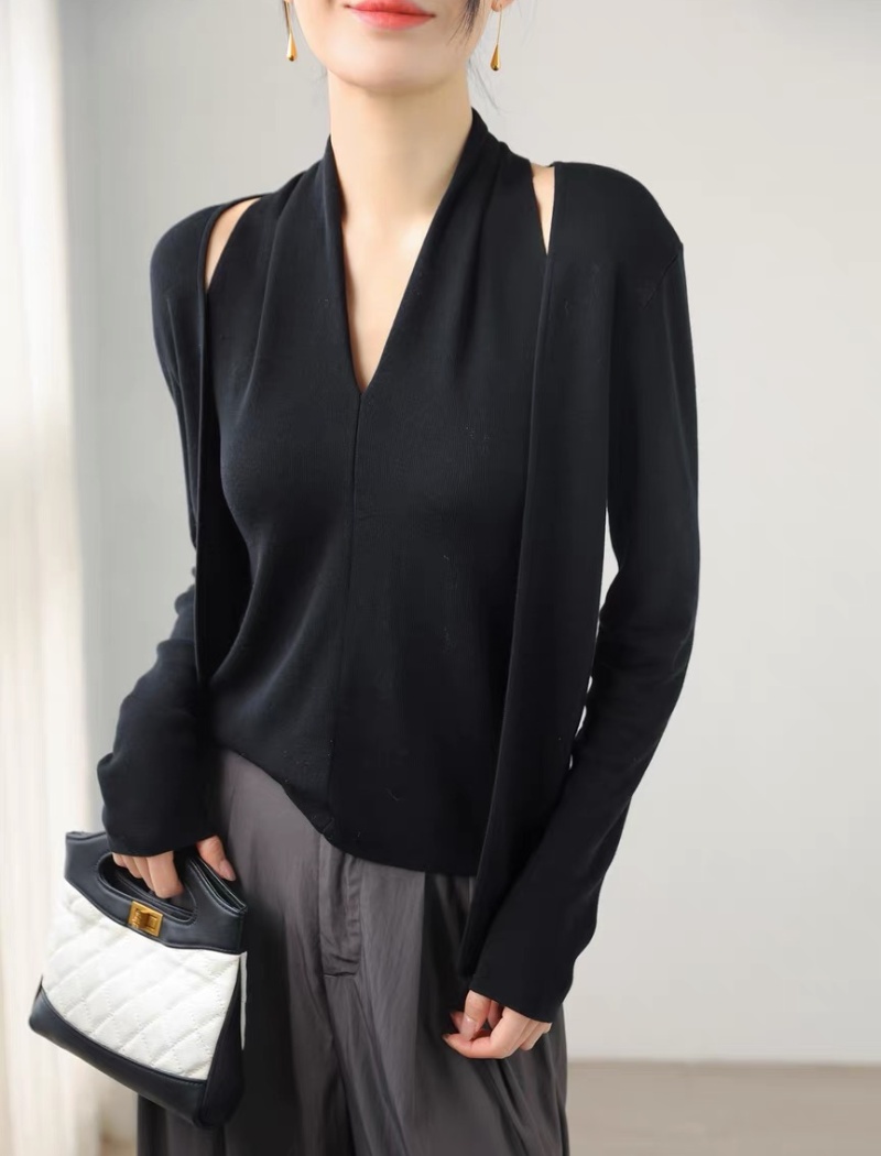Halter thin coat spring and summer cardigan for women