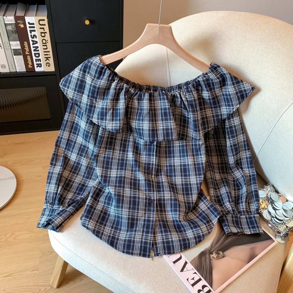 Autumn Western style shirt wear tops for women
