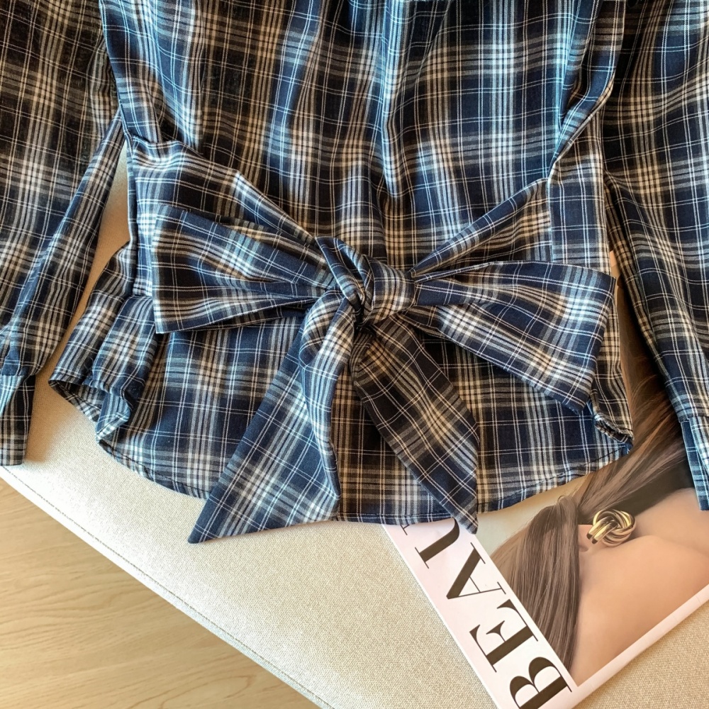 Autumn Western style shirt wear tops for women