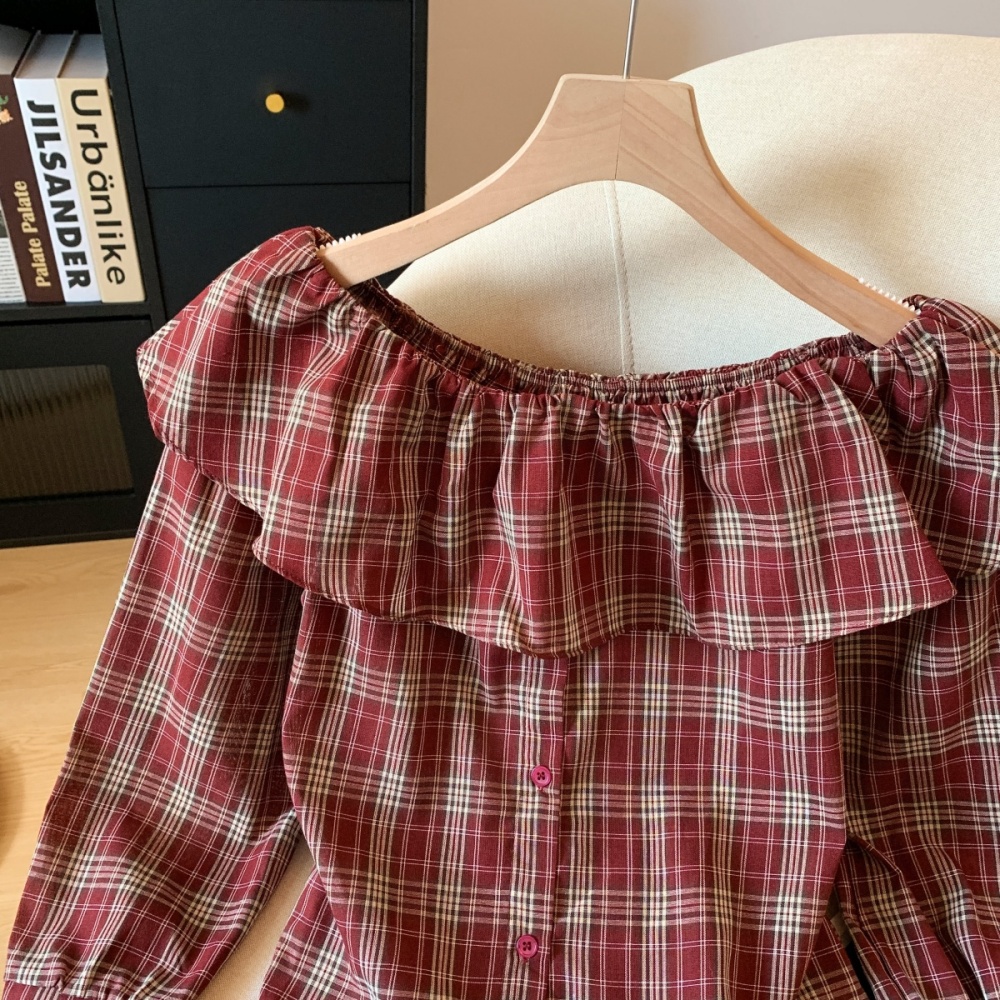 Autumn Western style shirt wear tops for women