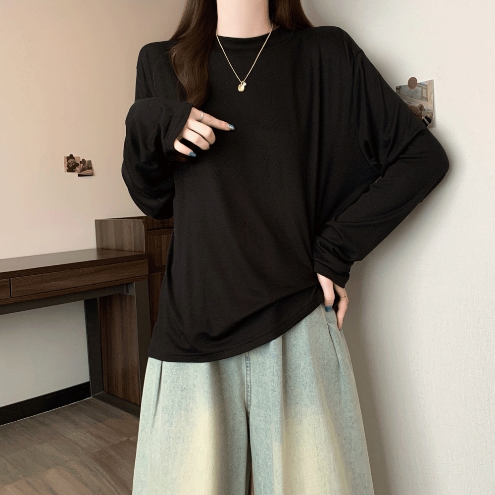 Soft tops autumn and winter bottoming shirt for women