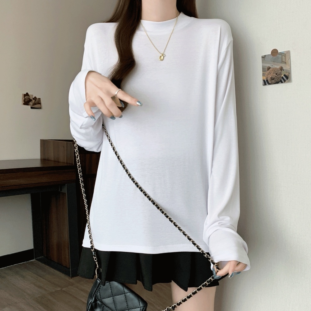 Soft tops autumn and winter bottoming shirt for women