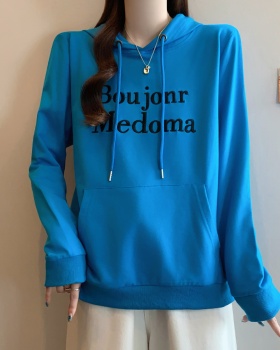 Casual fashion coat all-match plus velvet tops