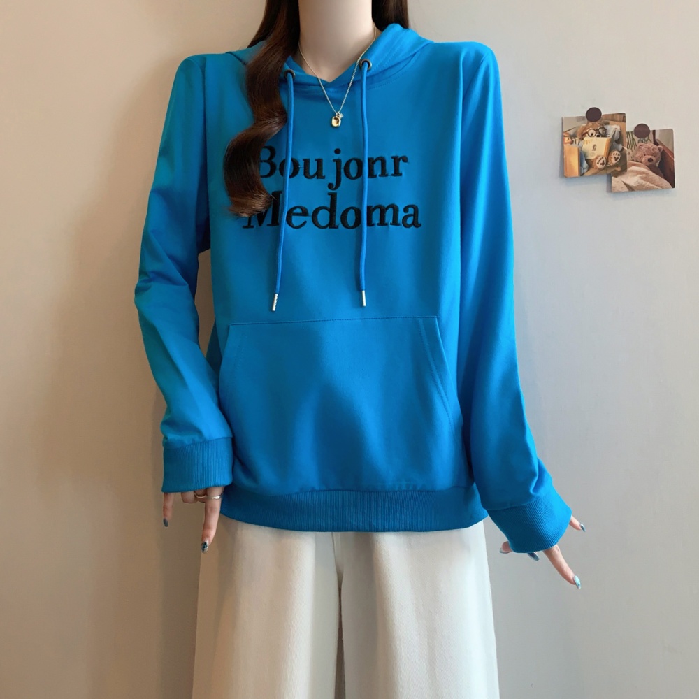 Casual fashion coat all-match plus velvet tops
