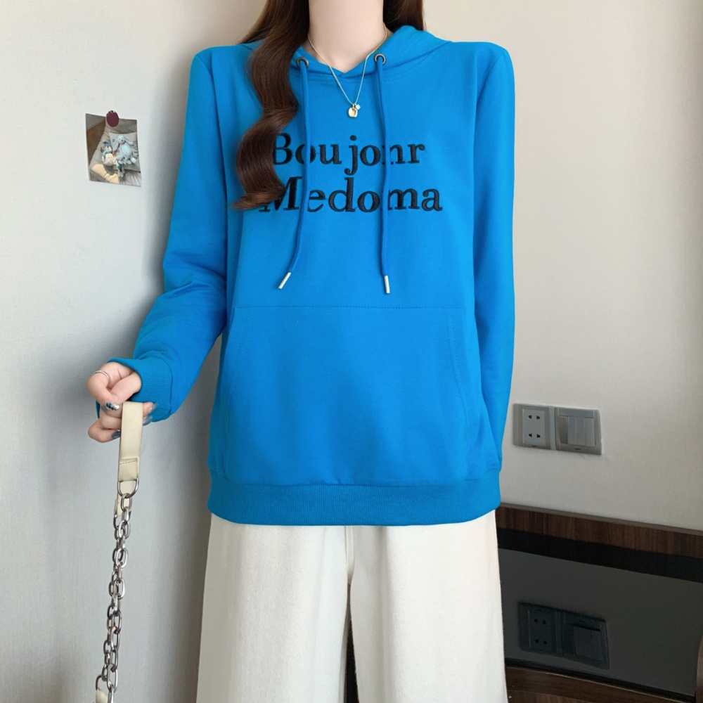 Casual fashion coat all-match plus velvet tops