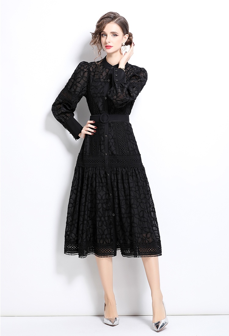 Long slim dress colors embroidery formal dress