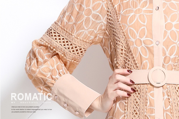 Long slim dress colors embroidery formal dress