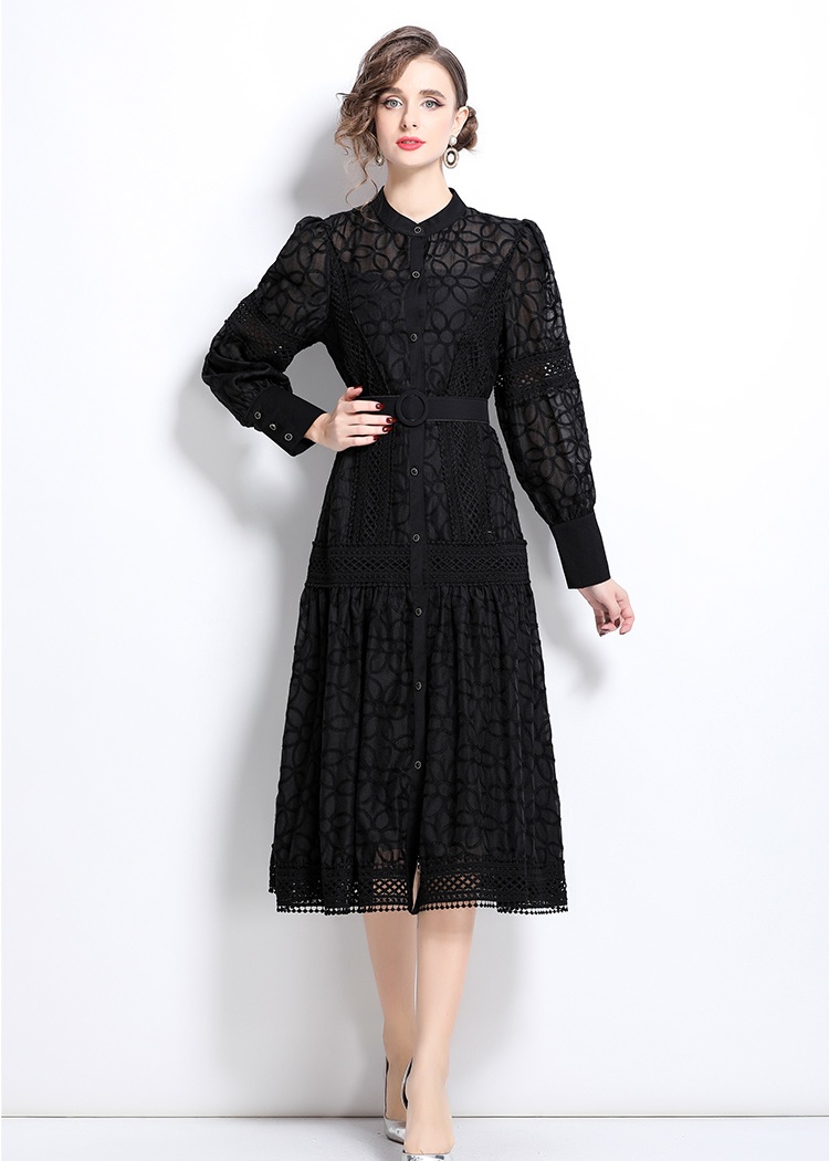 Long slim dress colors embroidery formal dress