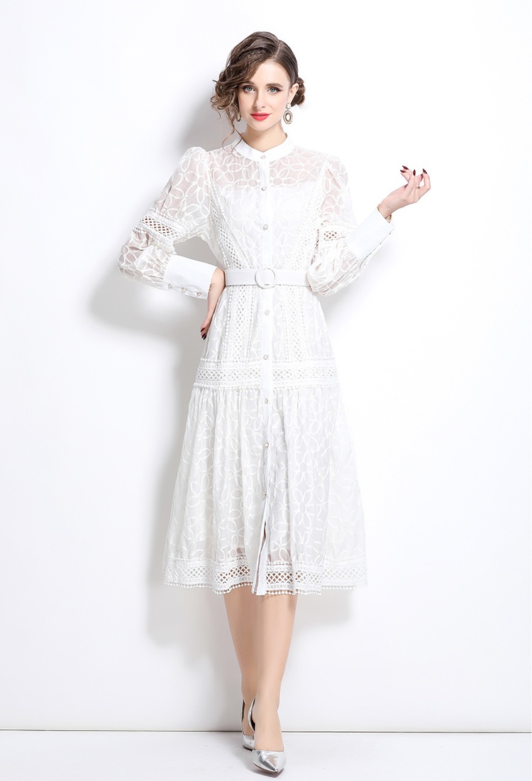 Long slim dress colors embroidery formal dress