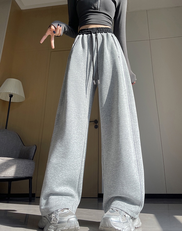 Autumn loose sweatpants waistband casual pants