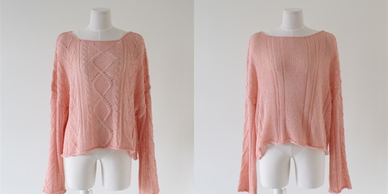 Enticement pullover smock strapless sweater for women
