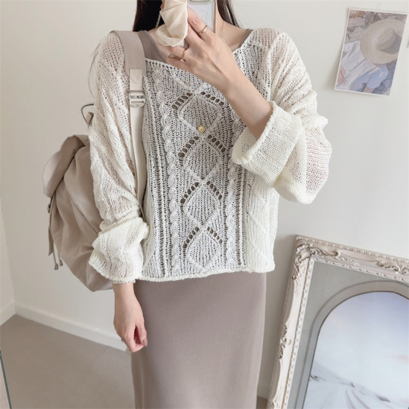Enticement pullover smock strapless sweater for women