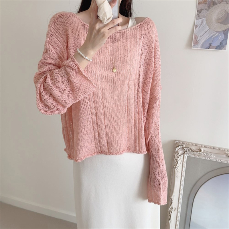 Enticement pullover smock strapless sweater for women