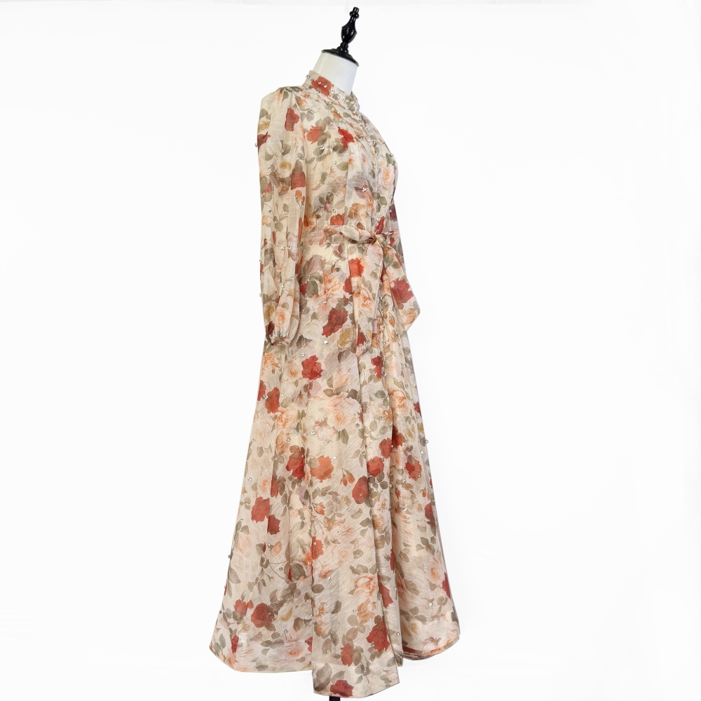 Big skirt rhinestone France style European style dress