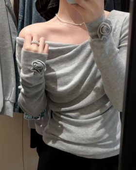 Knitted colors autumn tops