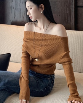 Spring and autumn sweater thin tops