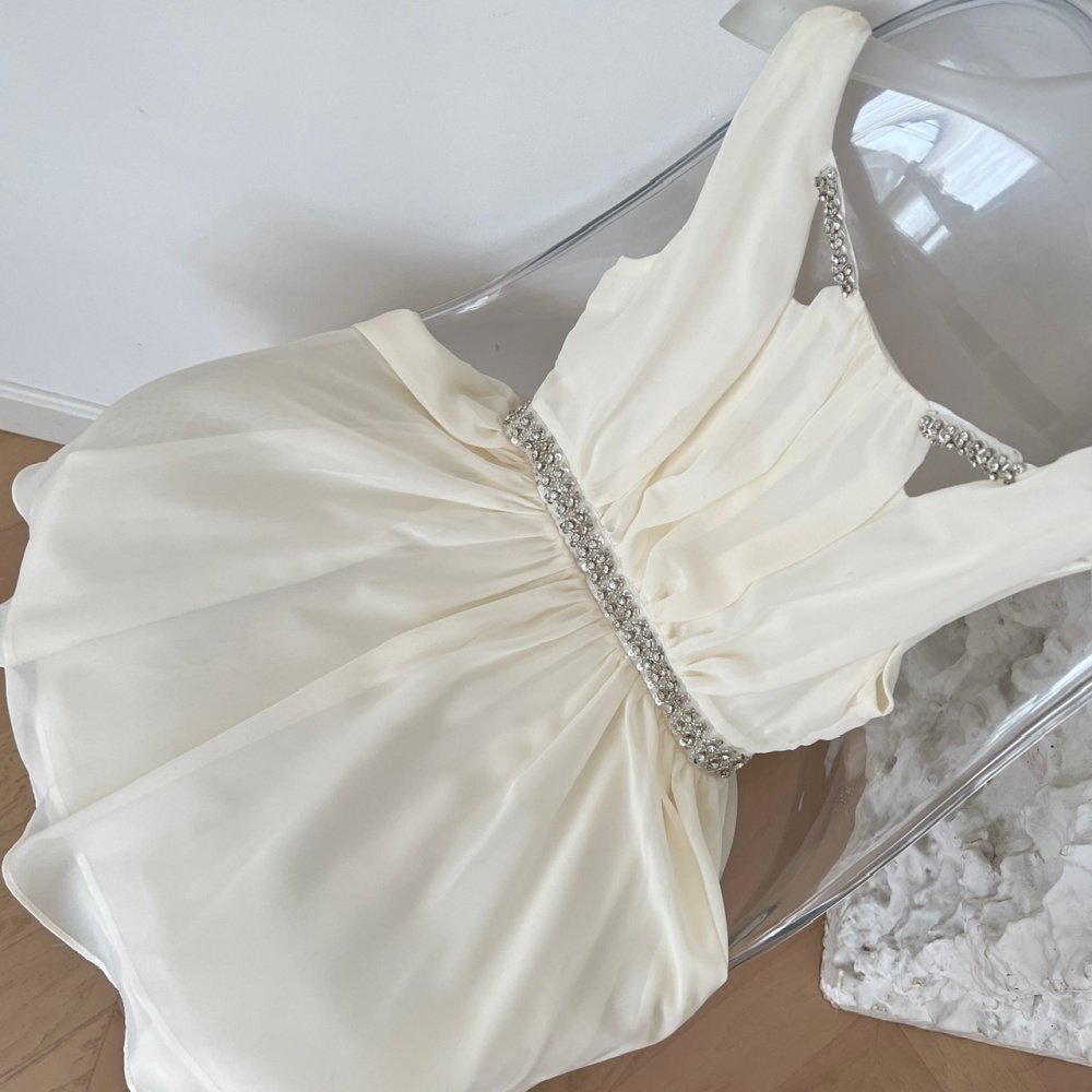 Temperament France style hollow summer elegant dress for women