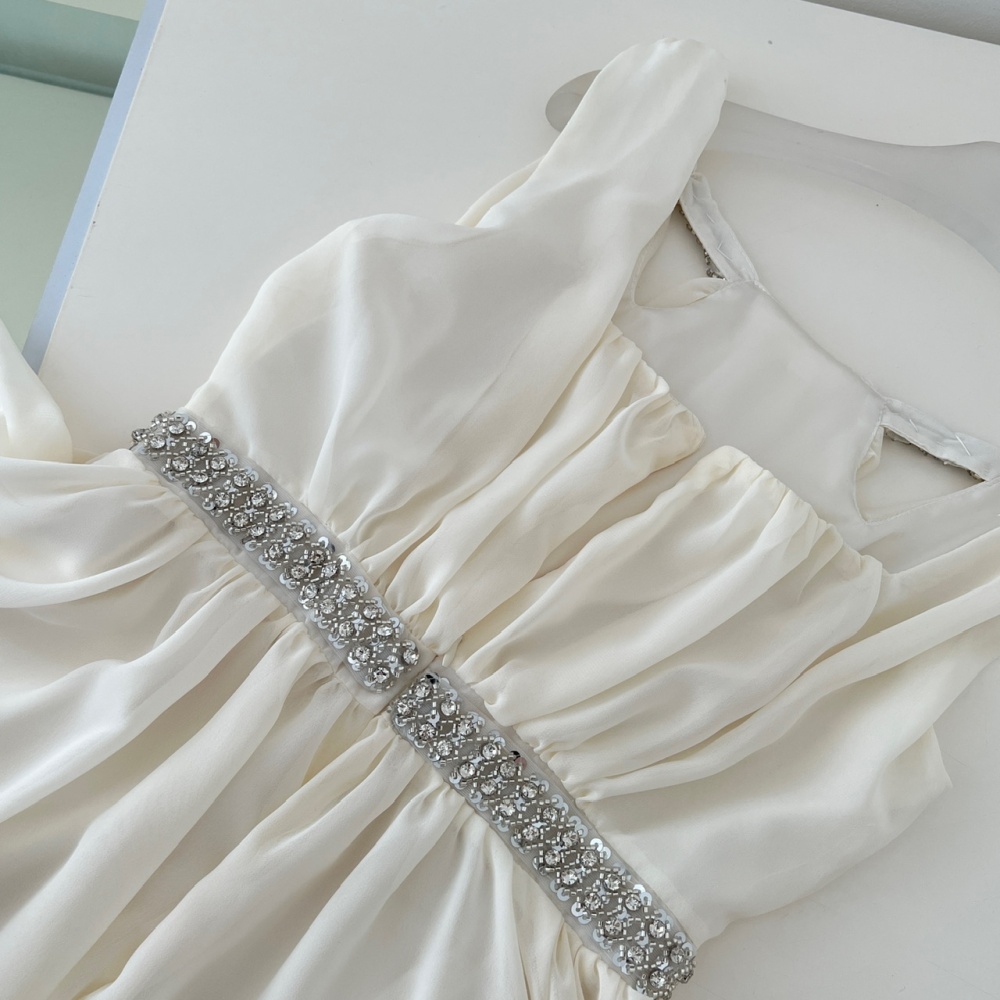 Temperament France style hollow summer elegant dress for women