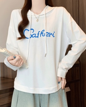 Casual loose tops autumn fat hoodie for women