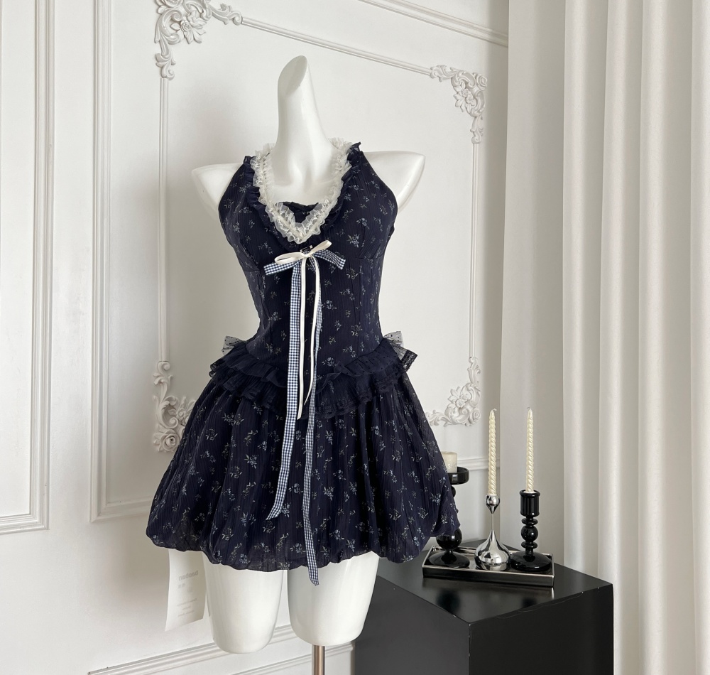 Sweet slim summer dress