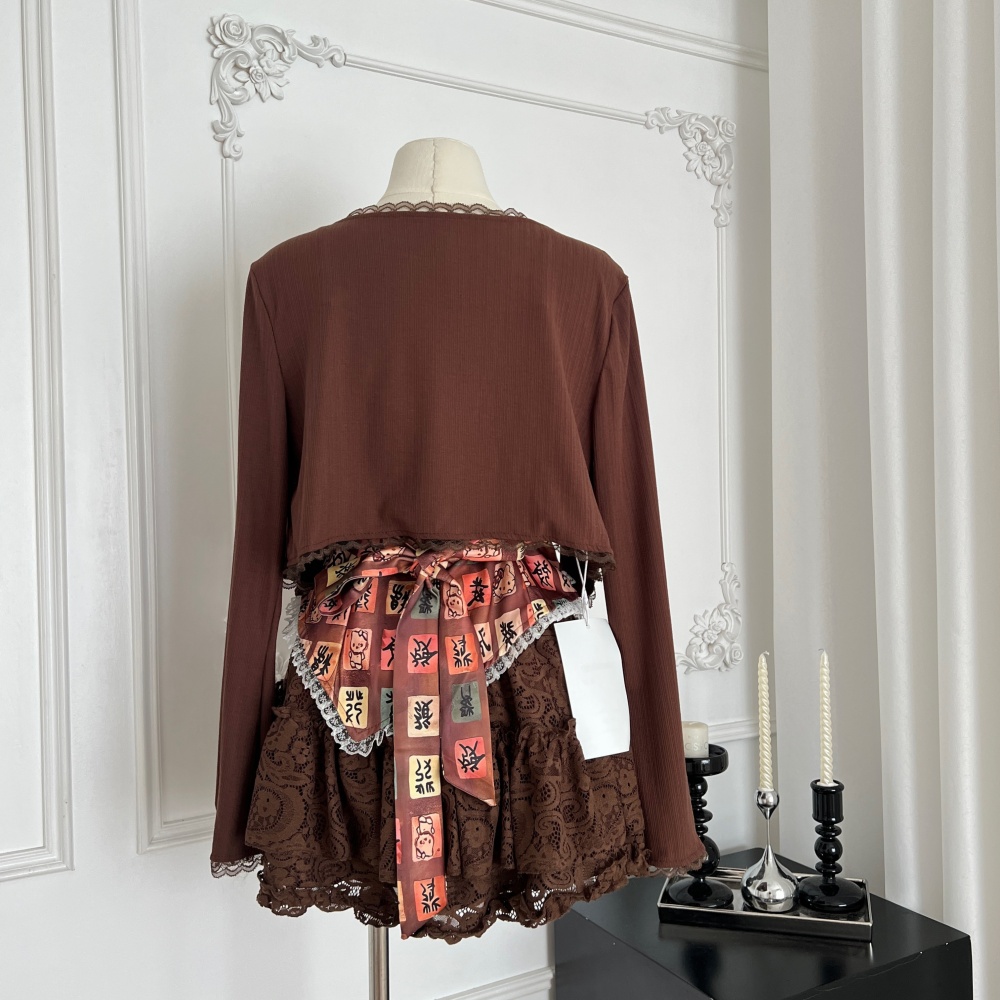 Sling Casual vest summer short skirt 3pcs set