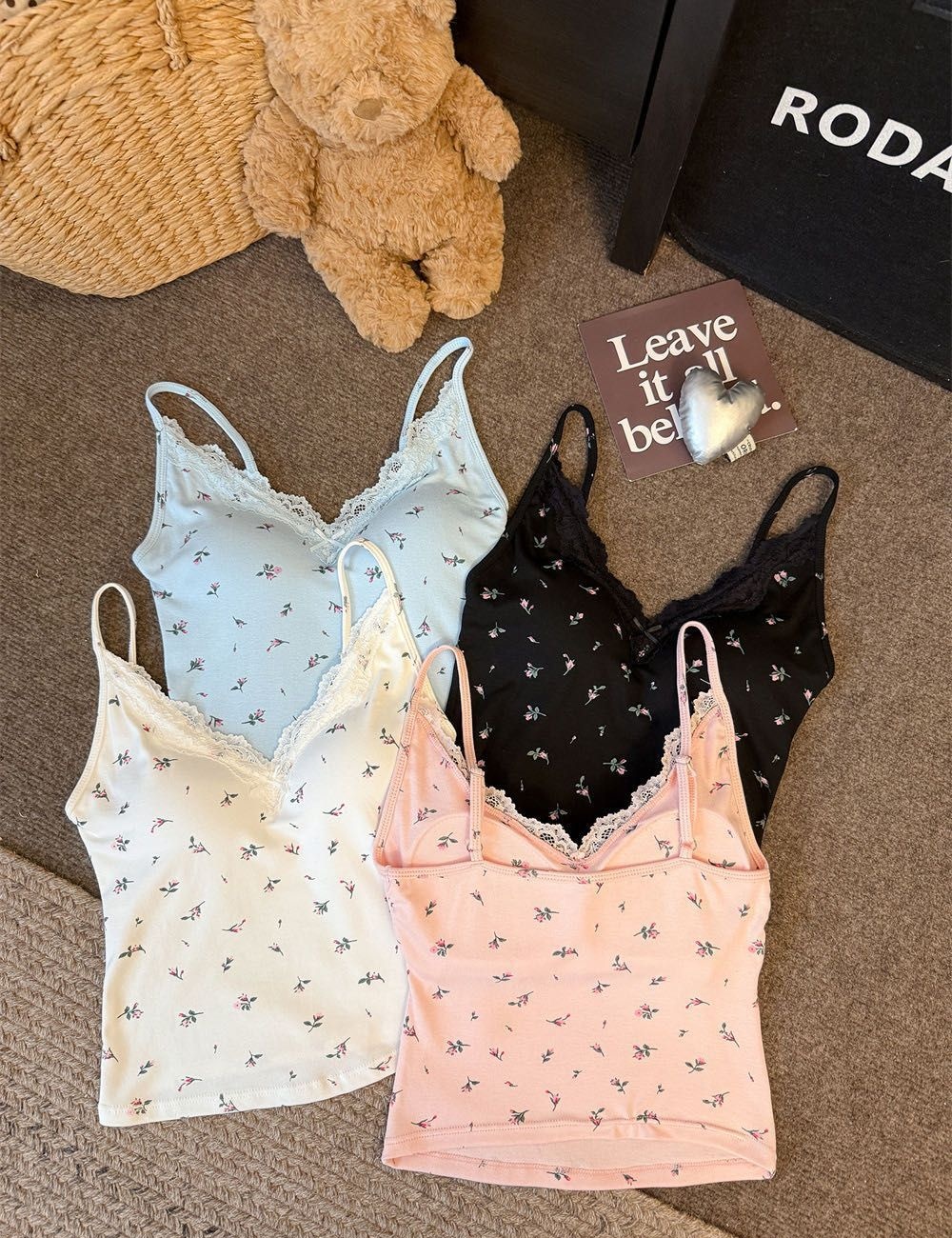 Sling splice underwear beauty back sleeveless tops