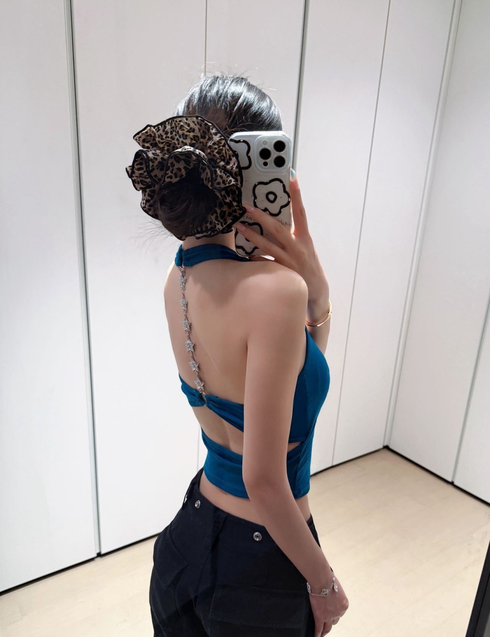 Stars with chest pad tops sling beauty back vest