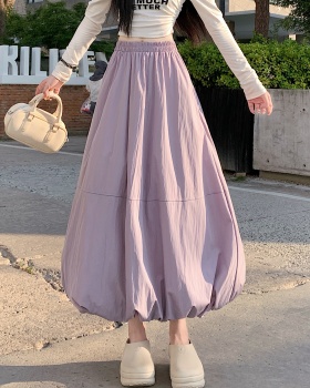 High waist bud skirt all-match skirt for women