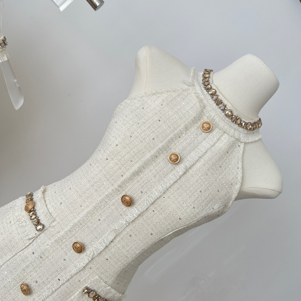 Temperament chanelstyle dress autumn T-back for women