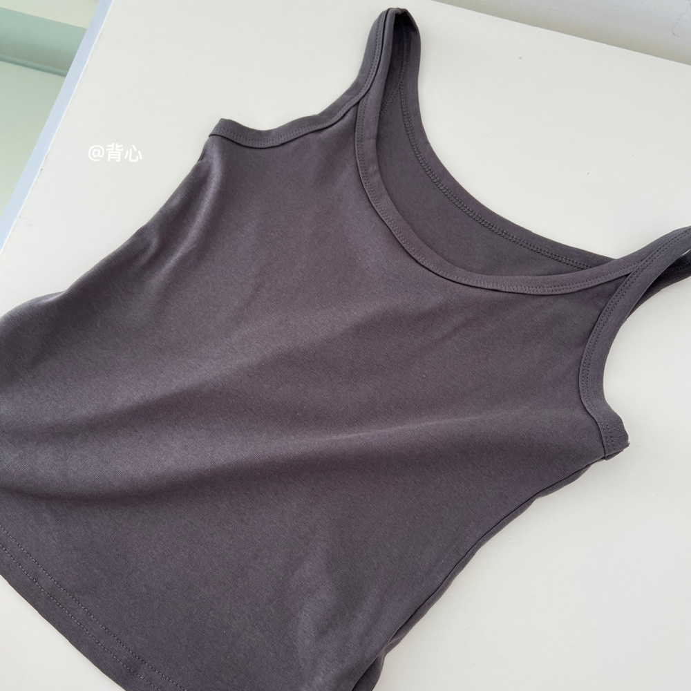 Velvet autumn temperament vest knitted sling tops 3pcs set