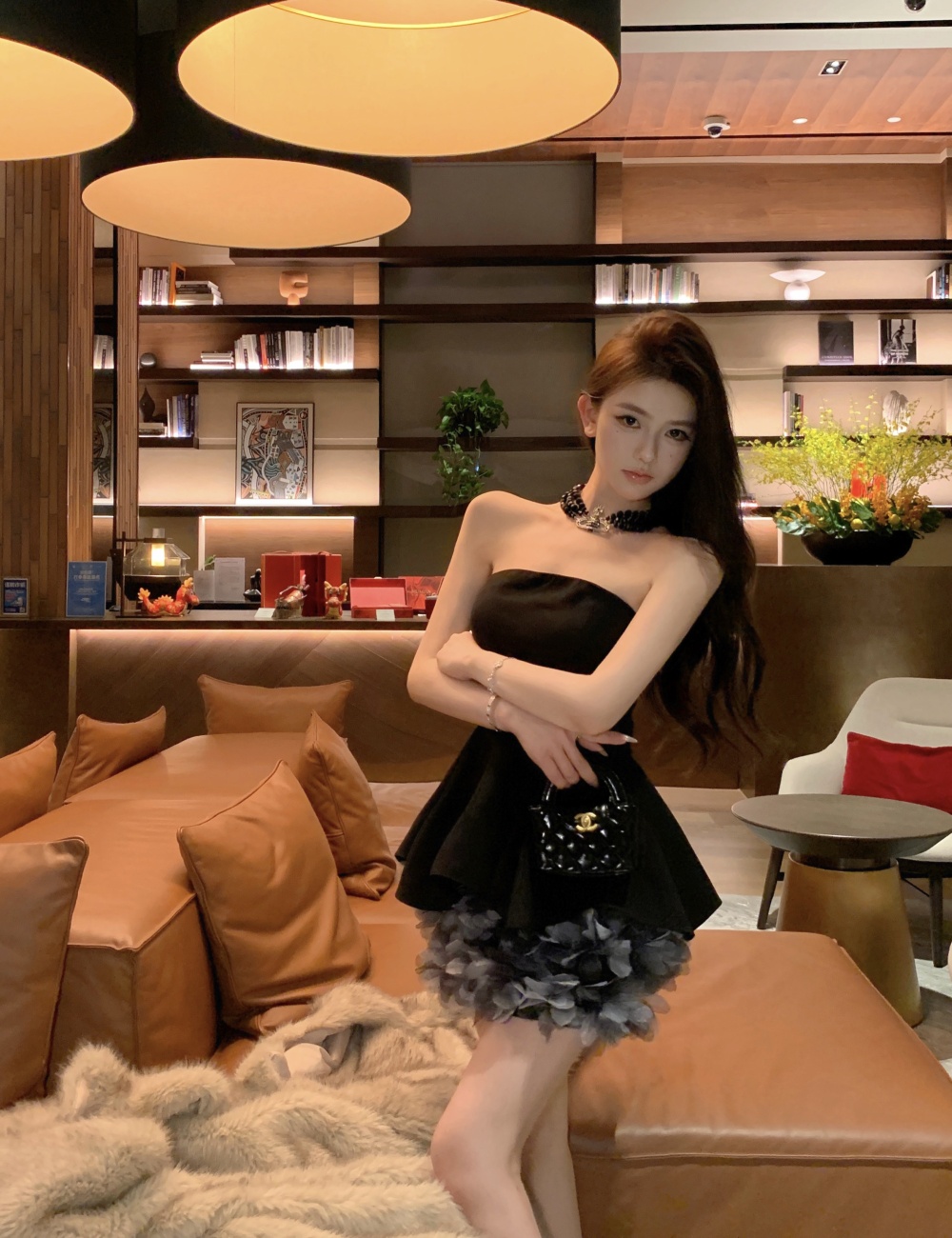 France style evening dress Sexy underwear for women