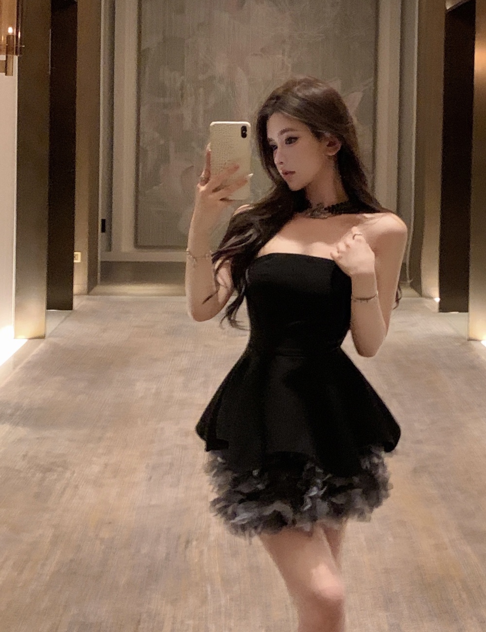 France style evening dress Sexy underwear for women