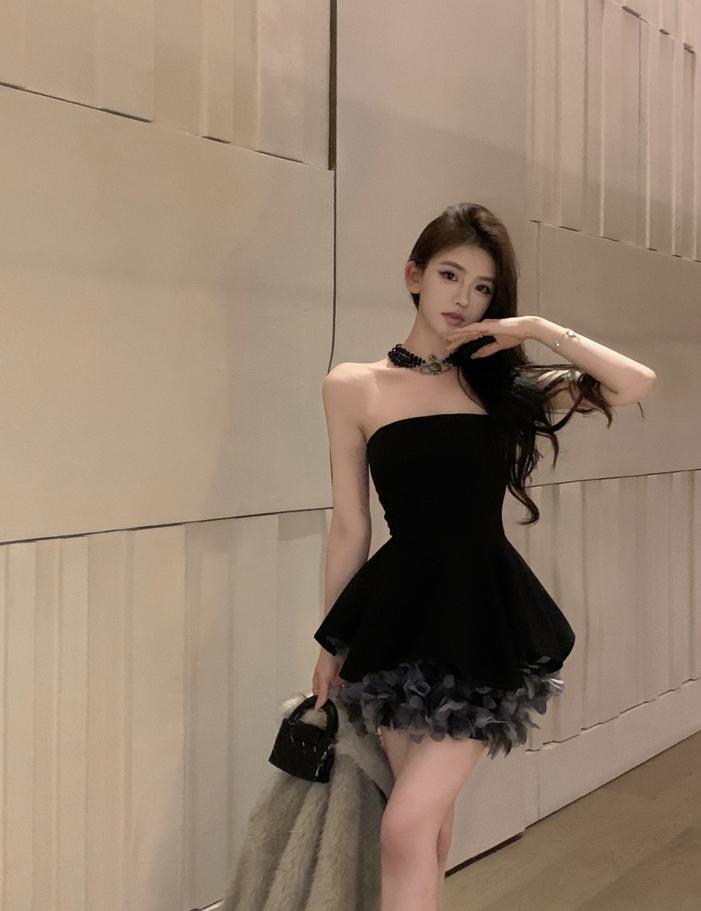 France style evening dress Sexy underwear for women