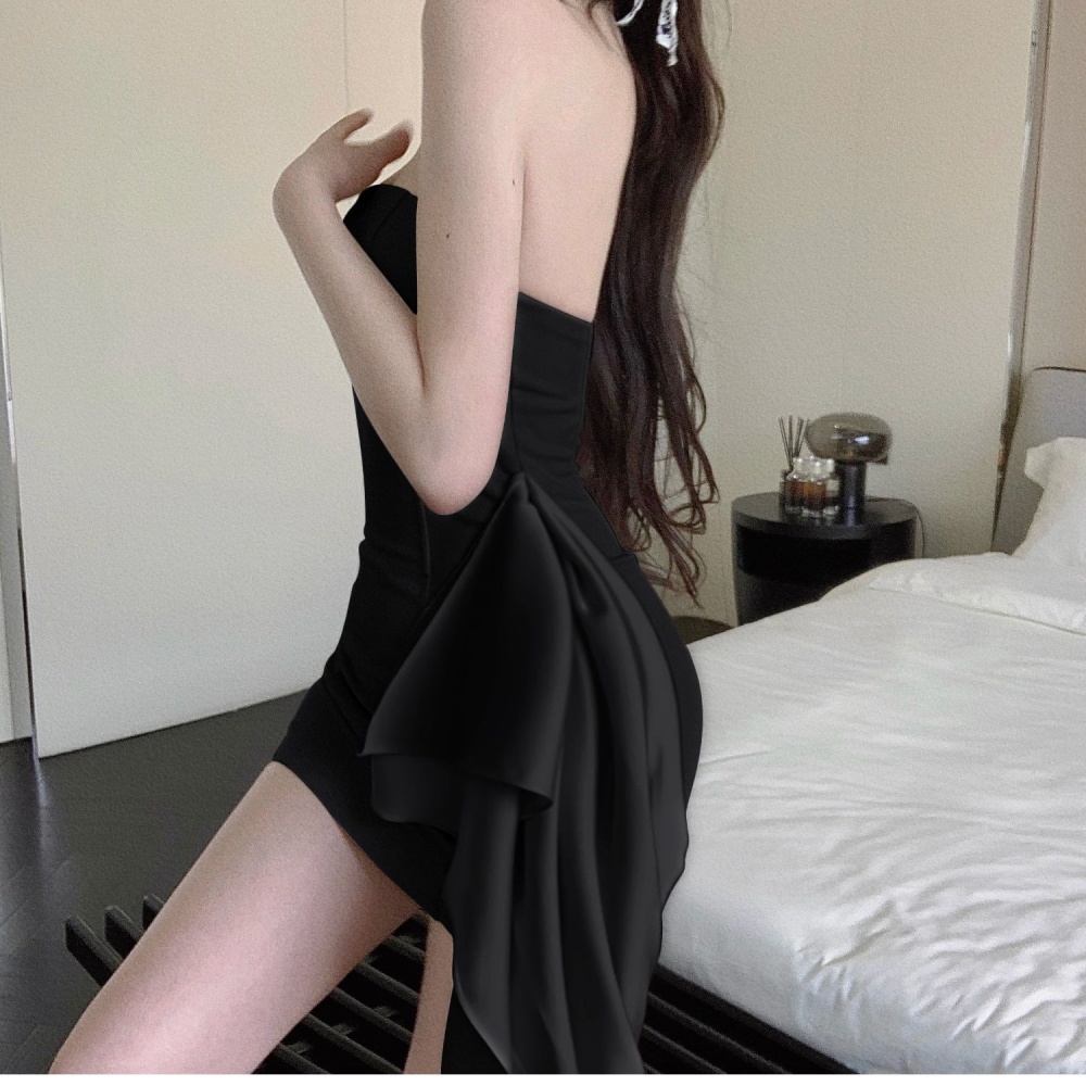 Flowers France style evening dress ladies dress for women